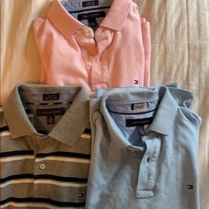 3 Tommy Hilfiger polos